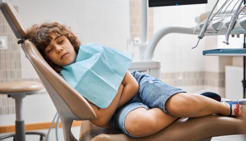 Dentista per bambini con sedazione